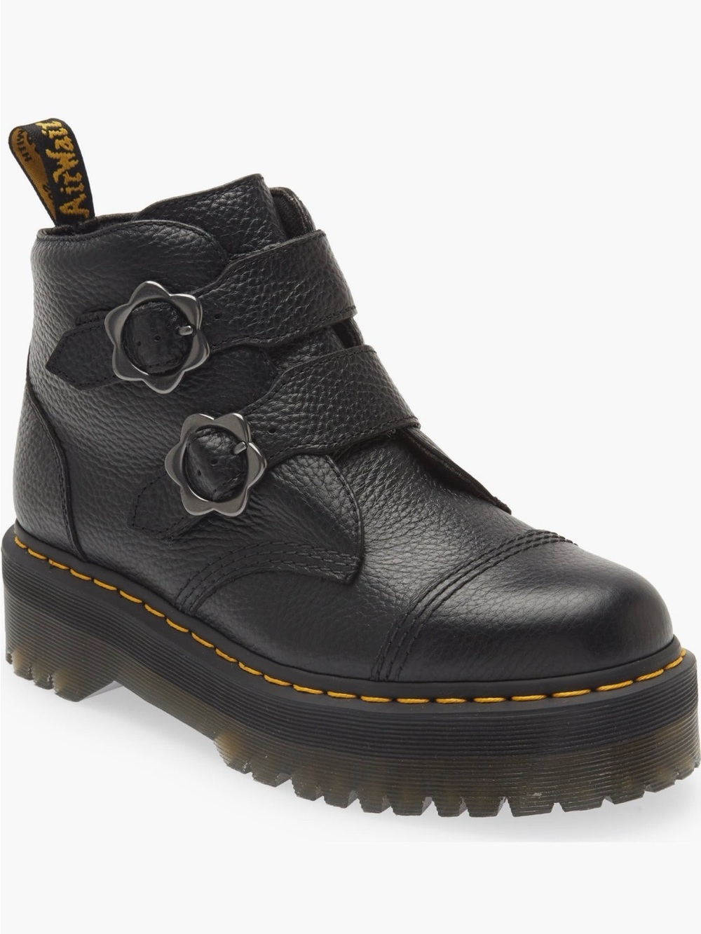 Dr. Martens Devon Flower Platform Boot